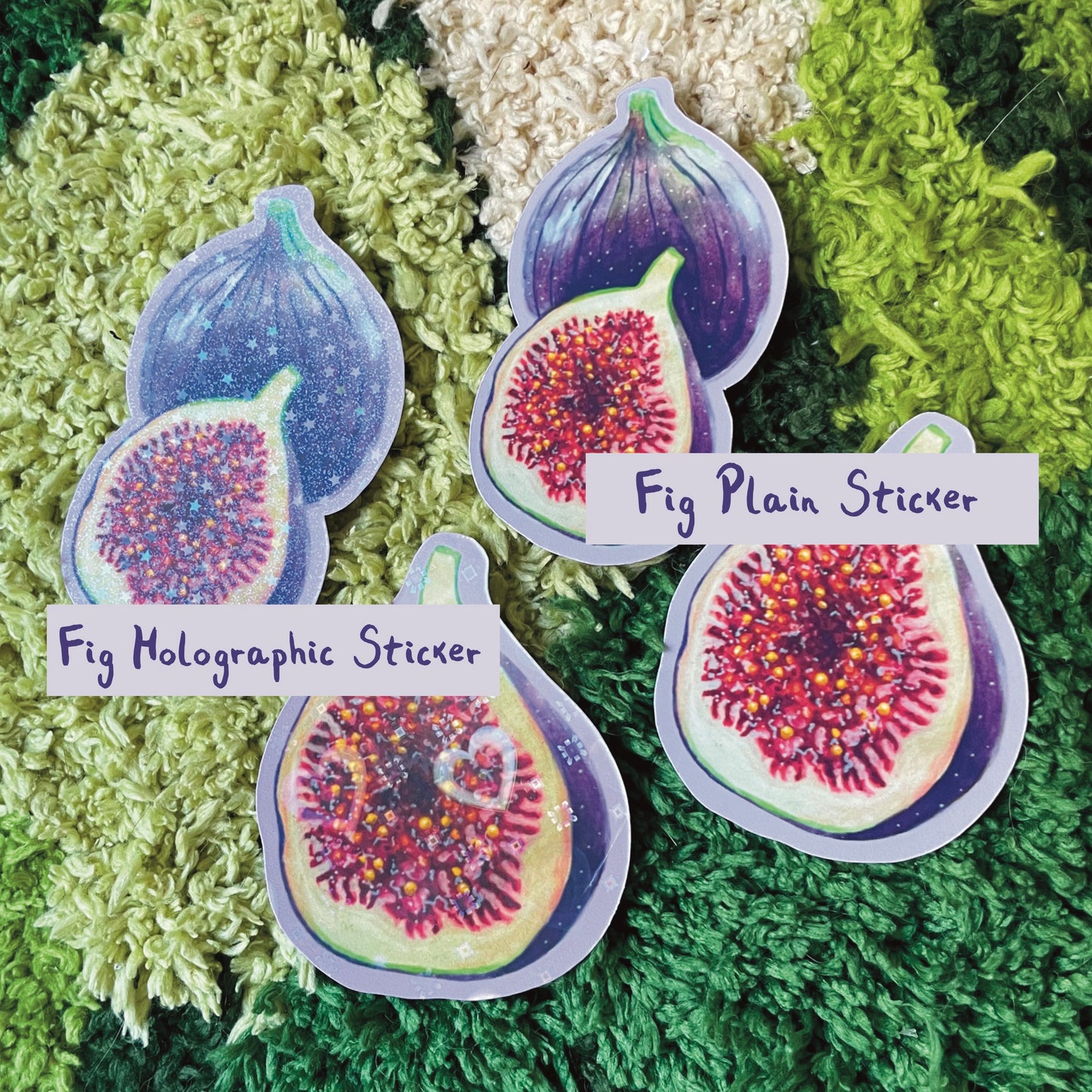 Fig Sticker Set