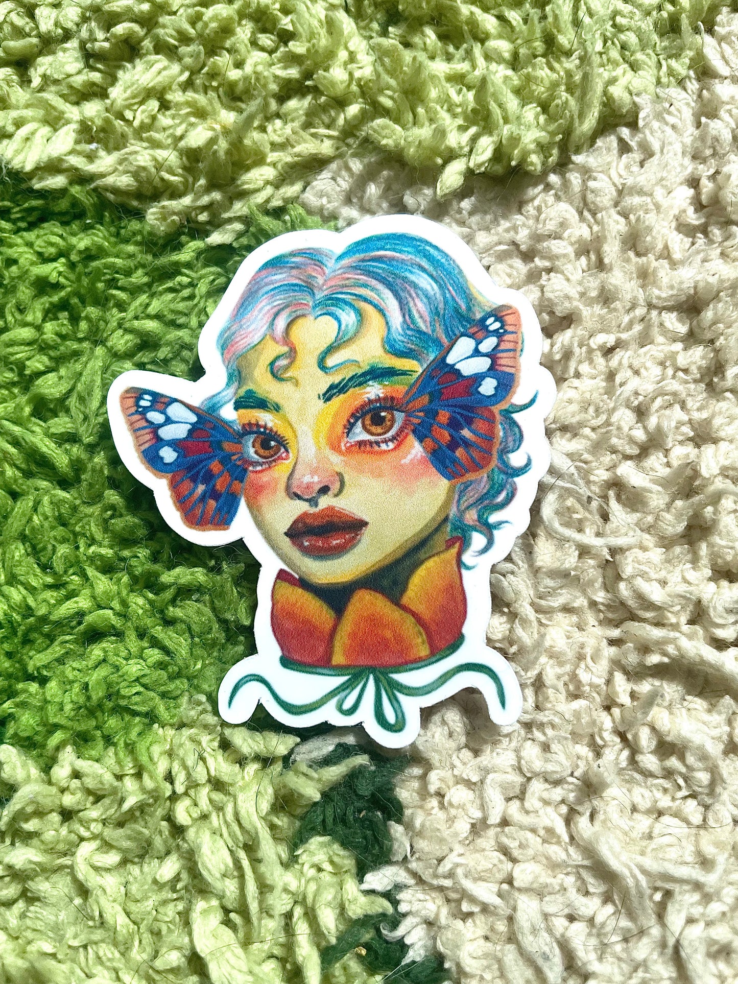 Fairies & Flowers series I Stickers