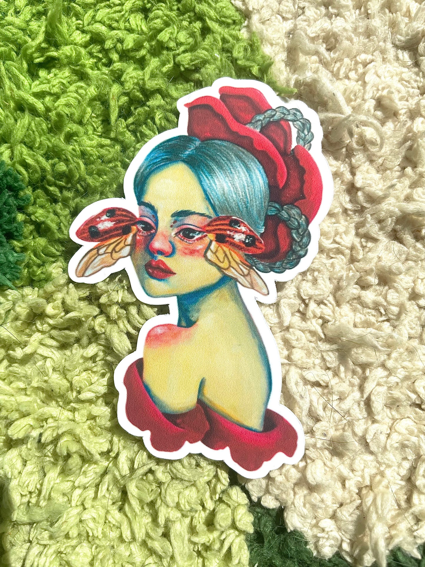 Fairies & Flowers series I Stickers