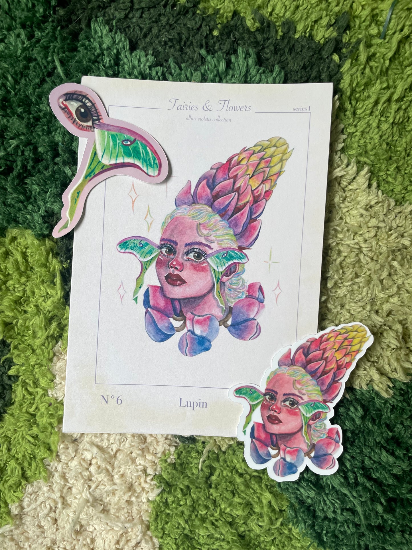 A6 Flower Fairy Postcard