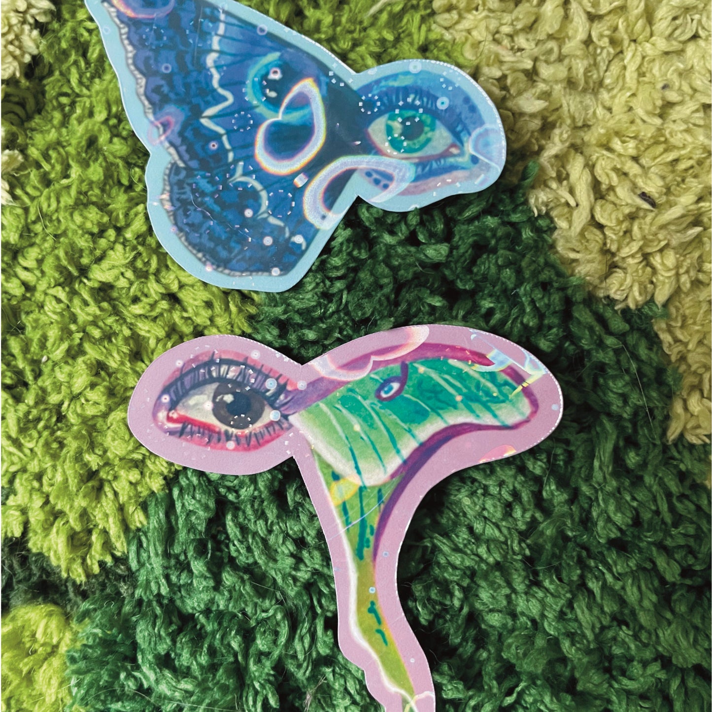 Holographic Fairy Eyes Sticker Set