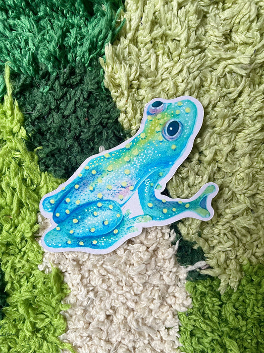3-3.5in Frog Sticker