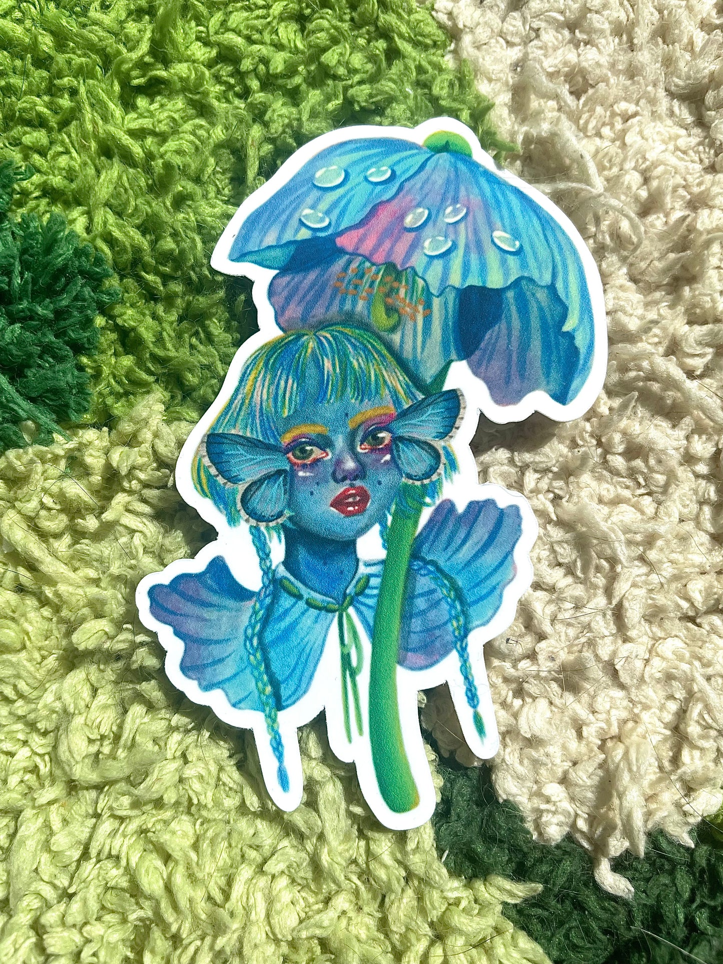 Fairies & Flowers series I Stickers