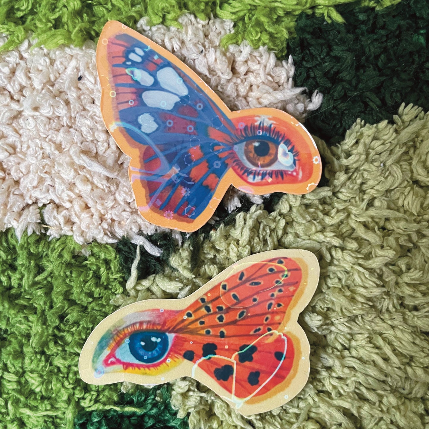 Holographic Fairy Eyes Sticker Set