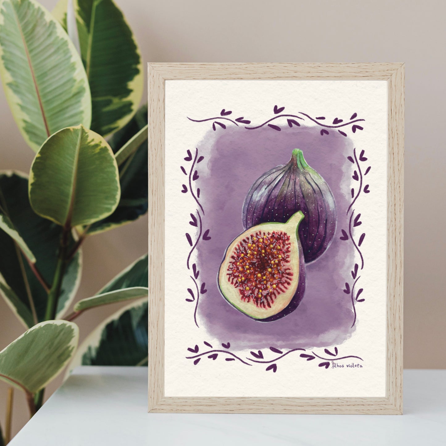 Fig Art Print
