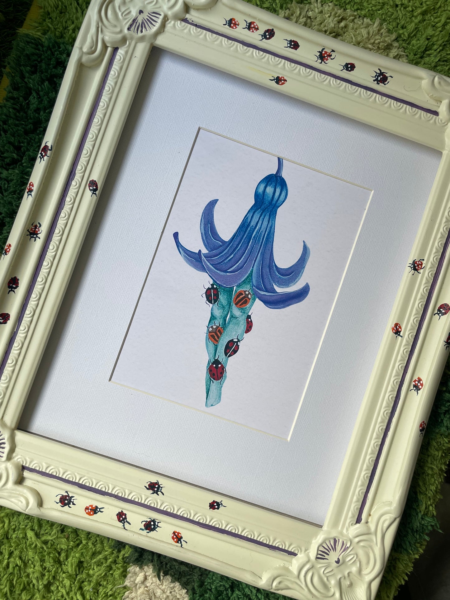 Set of 2 “Bug Tights” Stickers and a Print