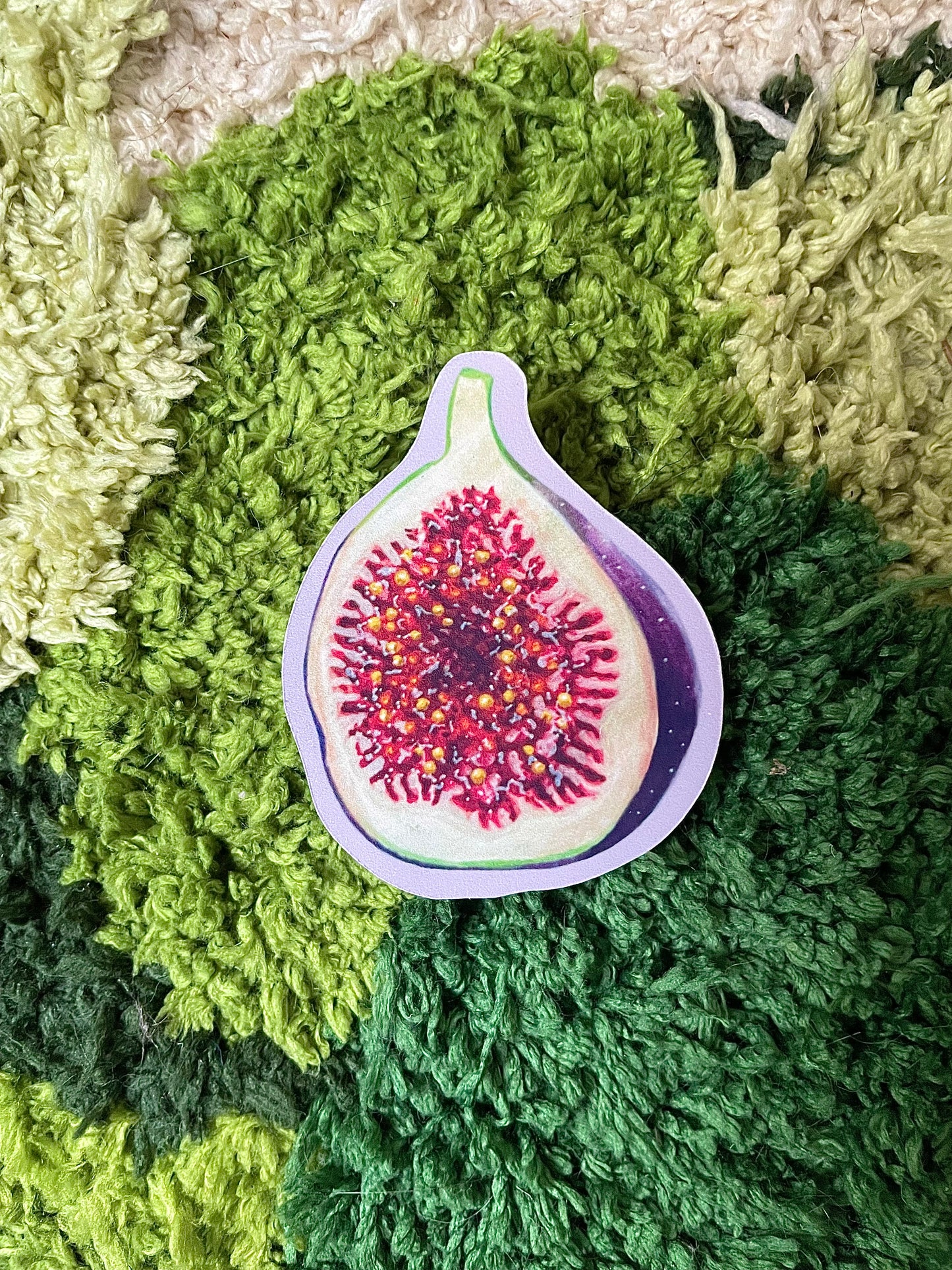 Fig Sticker (plain or holographic)