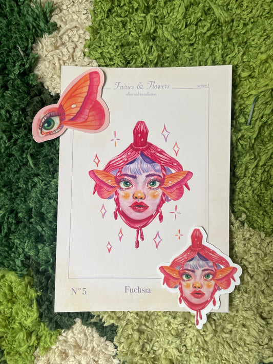 A6 Flower Fairy Postcard