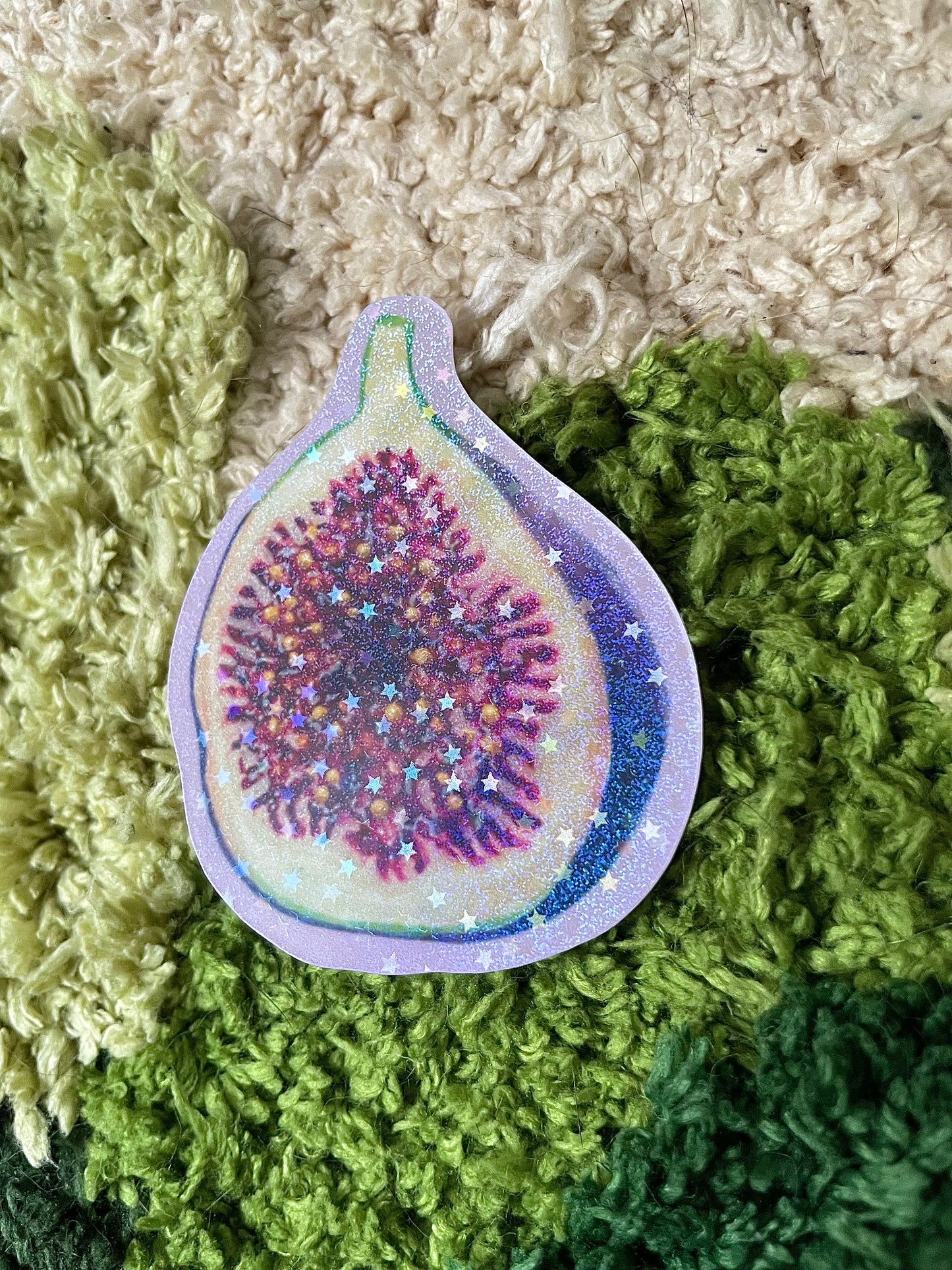 Fig Sticker (plain or holographic)