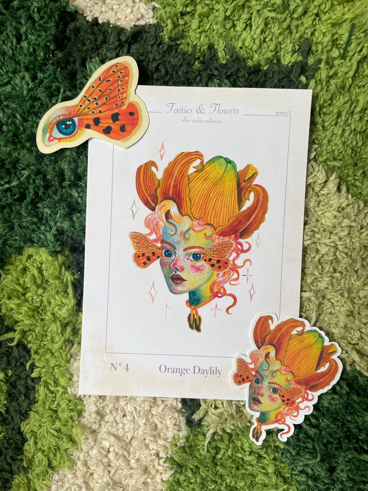 A6 Flower Fairy Postcard