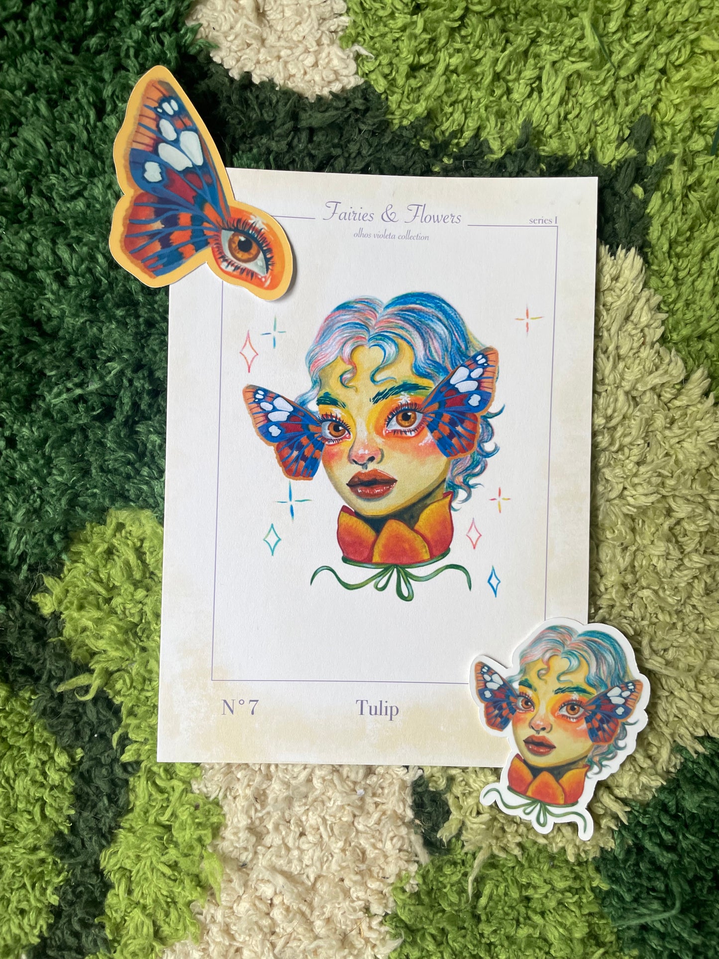 A6 Flower Fairy Postcard