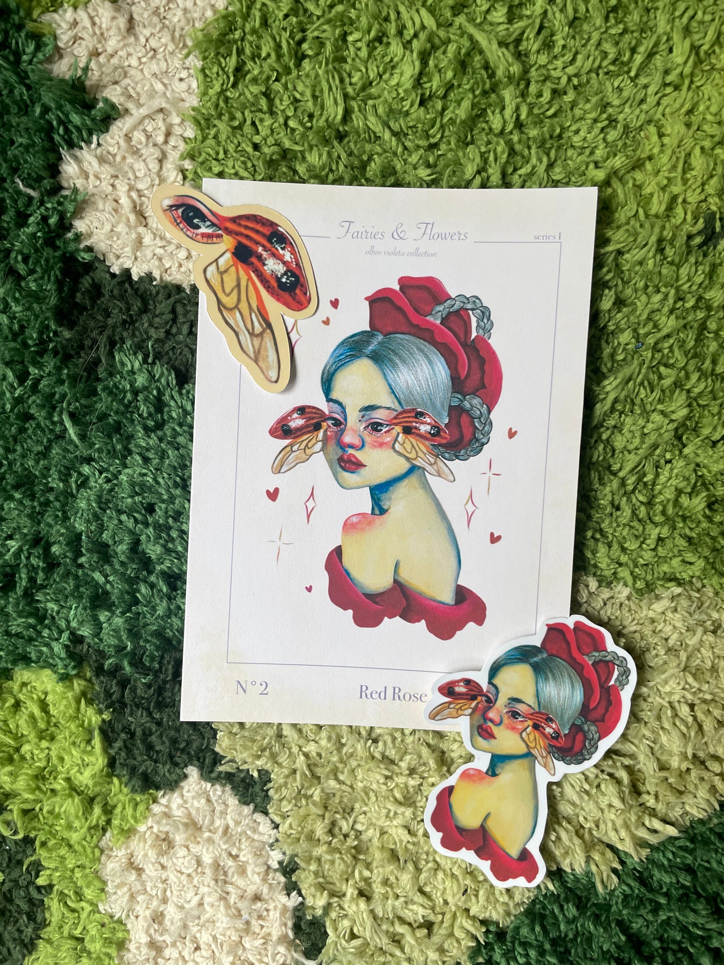 A6 Flower Fairy Postcard