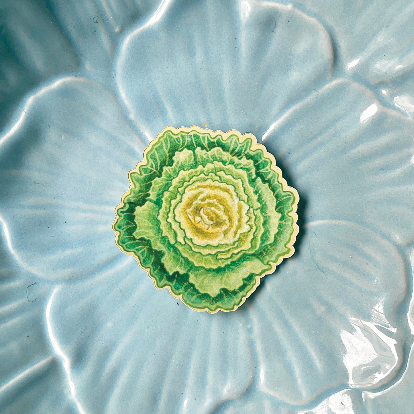 Brassica stickers: set of 4 includes A6 mini print and a note card