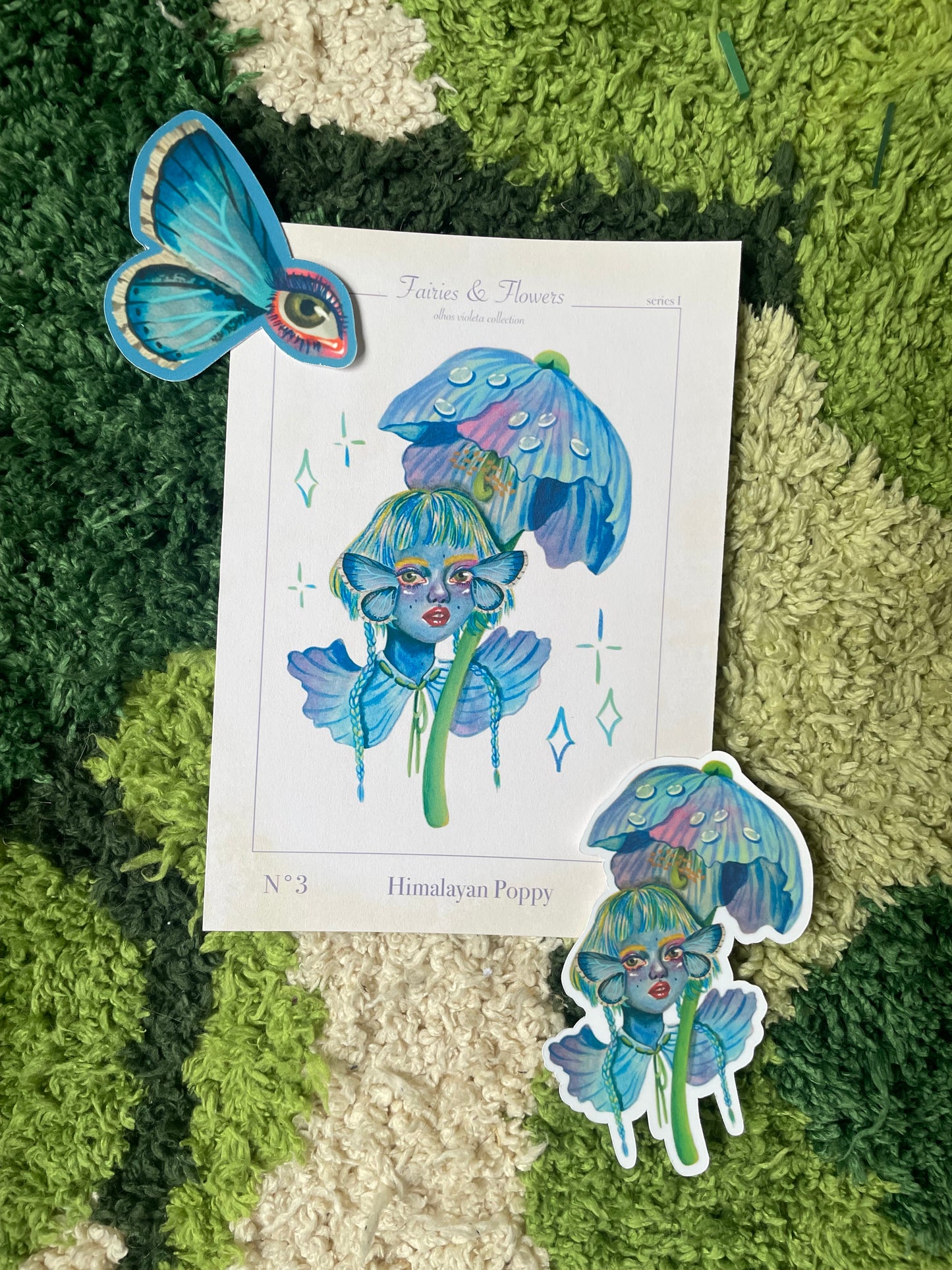 A6 Flower Fairy Postcard