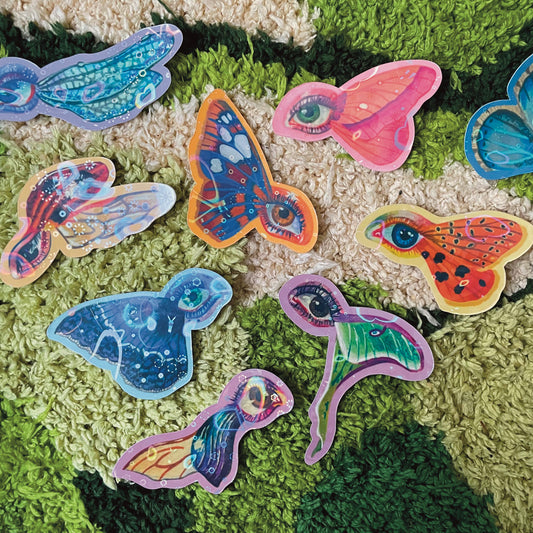 Holographic Fairy Eyes Sticker Set