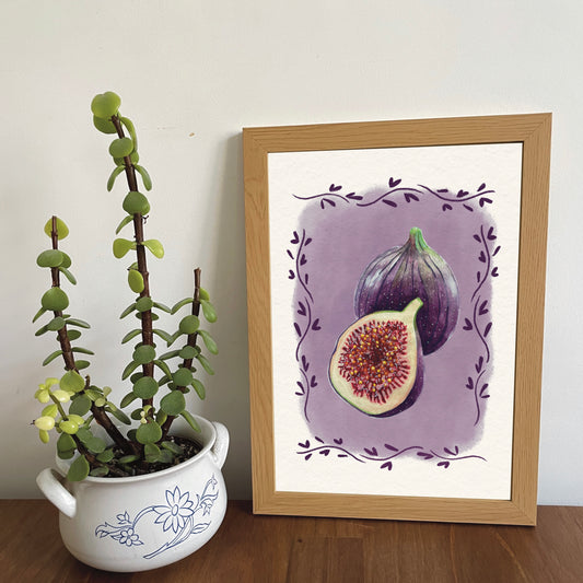 Fig Art Print